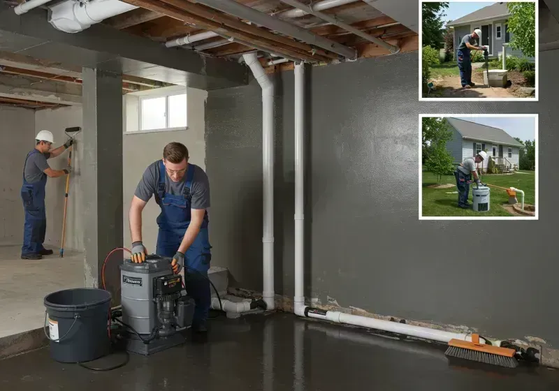 Basement Waterproofing and Flood Prevention process in Hillsboro, MS